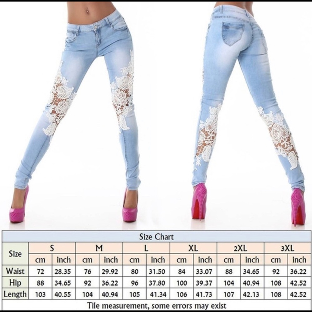 Skinny Distressed Jeans - Picture 3 of 8